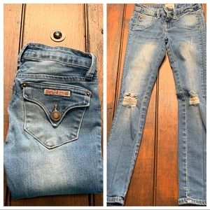 Hudson girls’ skinny jeans size 7